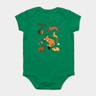 Springhare Makes Some Friends Baby Bodysuit